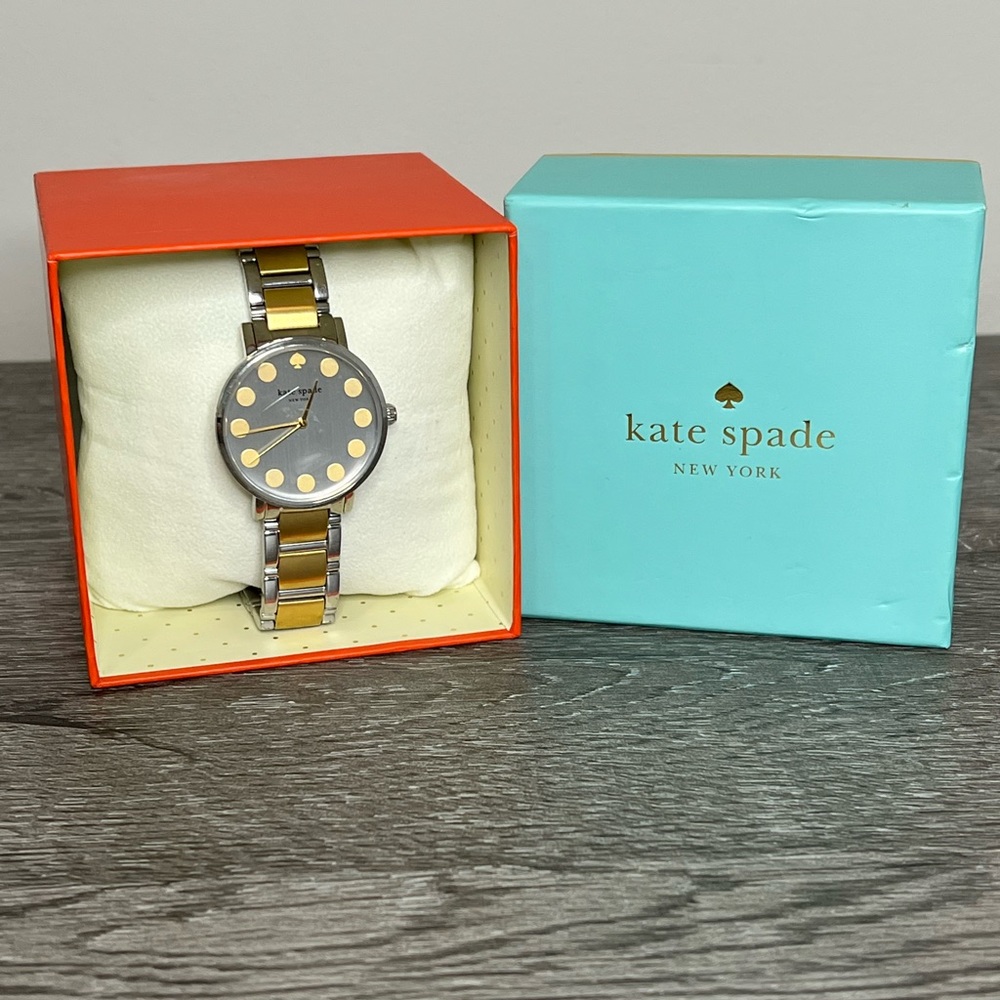 Kate Spade Gold/Silver Watch - Picture 3 of 7